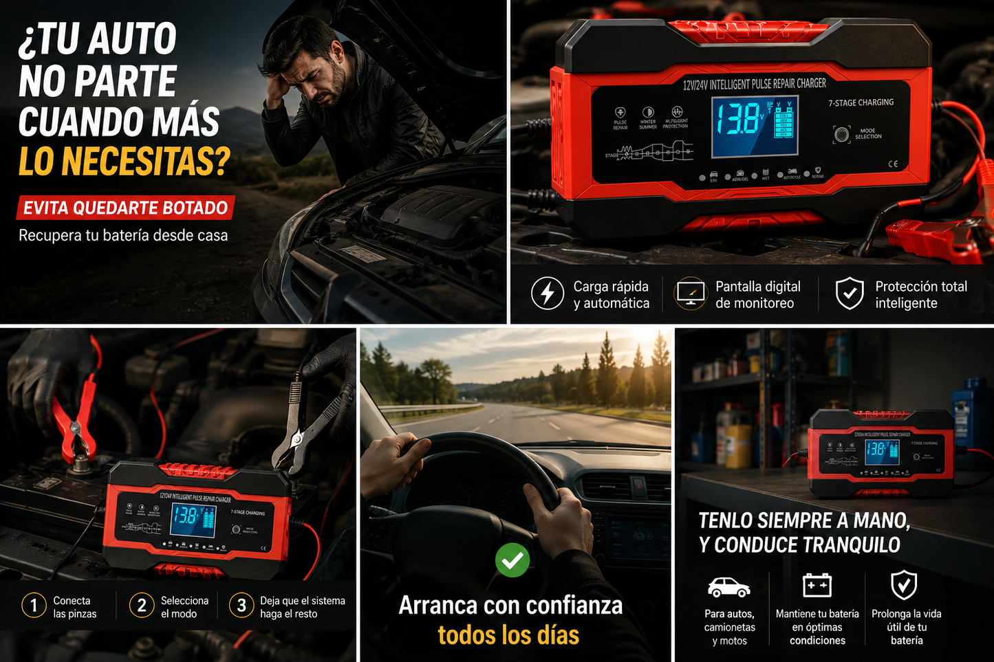 🚗TU BATERÍA NUNCA AVISA CUANDO VA A FALLAR. PERO TÚ SÍ PUEDES ADELANTARTE.