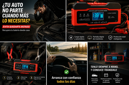 🚗TU BATERÍA NUNCA AVISA CUANDO VA A FALLAR. PERO TÚ SÍ PUEDES ADELANTARTE.