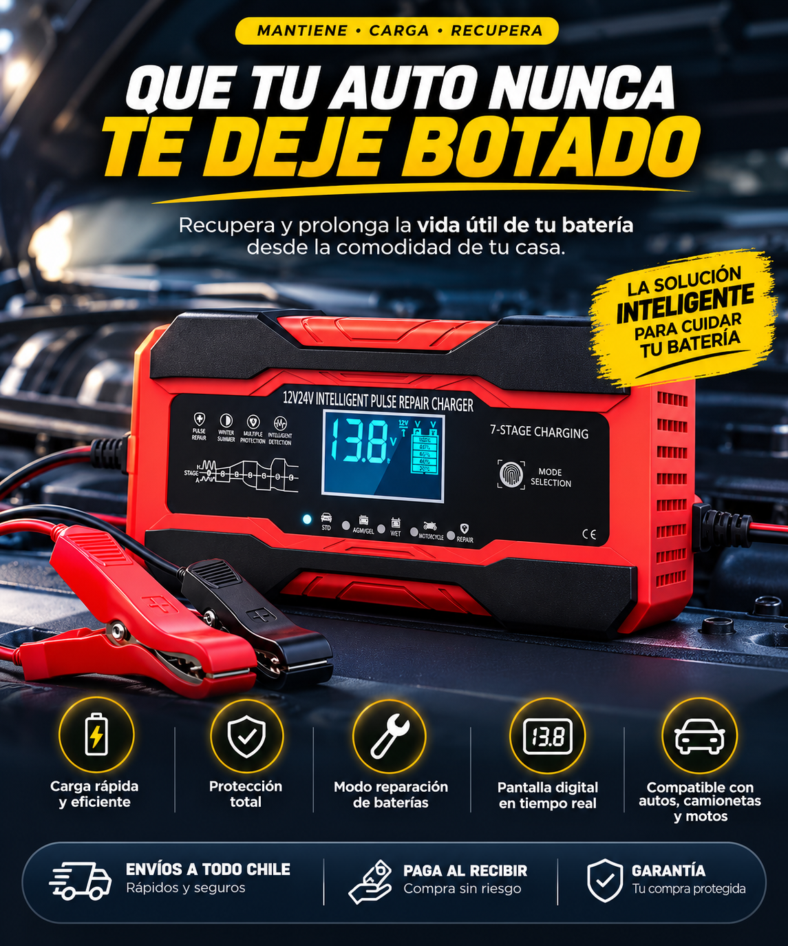 🚗TU BATERÍA NUNCA AVISA CUANDO VA A FALLAR. PERO TÚ SÍ PUEDES ADELANTARTE.